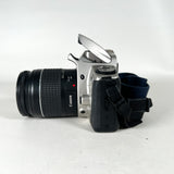 Vintage 1999 Canon EOS Rebel 2000 w/ 28-80mm Lens 35mm Film Camera