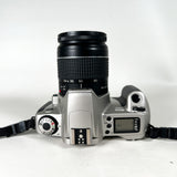 Vintage 1999 Canon EOS Rebel 2000 w/ 28-80mm Lens 35mm Film Camera