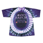 Vintage 1995 Jerry Garcia Memorial Tie-Dye T-Shirt