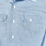 Vintage 80's Big Ben Wrangler Chambray Work Shirt