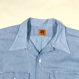 Vintage 80's Big Ben Wrangler Chambray Work Shirt