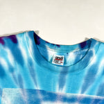 Vintage 1991 Grateful Dead Skeleton Skier Tie-Dye T-Shirt