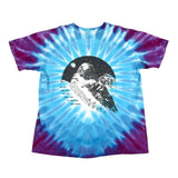 Vintage 1991 Grateful Dead Skeleton Skier Tie-Dye T-Shirt