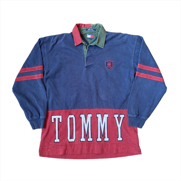 Vintage 90's Tommy Hilfiger Paddling Rugby Shirt – CobbleStore Vintage