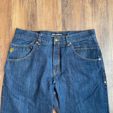 Modern Y2K Roca Wear Baggy Embroidered Denim Jeans
