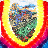 Modern Y2K Grateful Dead Tie-Dye Summer Tour T-Shirt