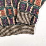 Vintage 90's TSR USA Textured Abstract Knit Sweater