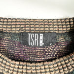 Vintage 90's TSR USA Textured Abstract Knit Sweater