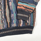 Vintage 90's Florence Tricot Coogi-Style Knit Sweater