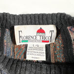 Vintage 90's Florence Tricot Coogi-Style Knit Sweater
