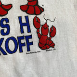 Vintage 90's Crawfish Etouffe Cookoff Eunice LA T-Shirt