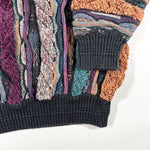 Vintage 90's Florence Tricot Coogi-Style Textured Knit Sweater