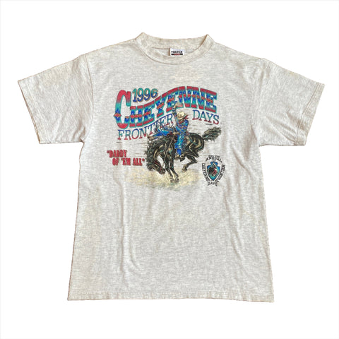 Vintage 1996 Cheyenne Frontier Days Rodeo T-Shirt