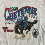 Vintage 1996 Cheyenne Frontier Days Rodeo T-Shirt