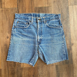 Vintage 70's Levi's Single Stitch Cut Off Jean Shorts