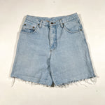Vintage Y2K Guess USA Light Wash High-Waisted Denim Shorts