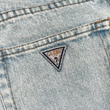 Vintage Y2K Guess USA Light Wash High-Waisted Denim Shorts