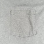 Vintage 90's Fruit of the Loom Black Pocket Workwear T-Shirt
