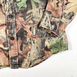 Vintage 90's Silent Advantage Timber Camo Button-Up Shirt