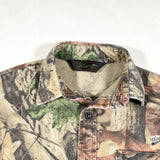 Vintage 90's Silent Advantage Timber Camo Button-Up Shirt