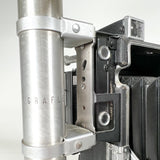 Vintage 50's Graflex Crown Graphic w/ Wollensak Raptar 127mm f/4.5 Lens & Graflex Flash Press 4x5 Film Camera