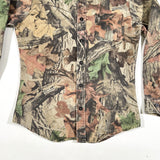 Vintage 90's Silent Advantage Timber Camo Button-Up Shirt