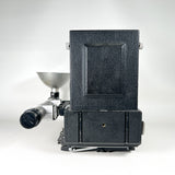 Vintage 50's Graflex Crown Graphic w/ Wollensak Raptar 127mm f/4.5 Lens & Graflex Flash Press 4x5 Film Camera