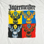 Vintage 90's Jägermeister Pop Art Stag Logo T-Shirt