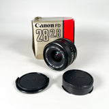 Vintage 1981 Canon AE-1 Program 35mm SLR Kit w/ FD 50mm f/1.8, FD 28mm f/2.8 & Albinar 75-300mm Lens 35mm Film Camera