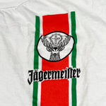 Vintage 90's Jägermeister Racing Stripe Logo T-Shirt