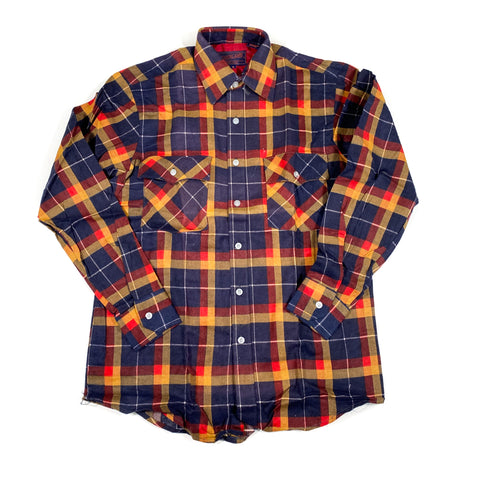 Vintage 80's Woodland Prema-Prest Plaid Flannel Shirt
