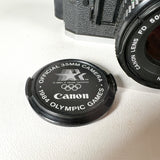 Vintage 1981 Canon AE-1 Program 35mm SLR Kit w/ FD 50mm f/1.8, FD 28mm f/2.8 & Albinar 75-300mm Lens 35mm Film Camera