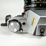 Vintage 1981 Canon AE-1 Program 35mm SLR Kit w/ FD 50mm f/1.8, FD 28mm f/2.8 & Albinar 75-300mm Lens 35mm Film Camera