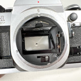 Vintage 1981 Canon AE-1 Program 35mm SLR Kit w/ FD 50mm f/1.8, FD 28mm f/2.8 & Albinar 75-300mm Lens 35mm Film Camera