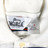 Vintage 80's Woolrich Short Sleeve Striped Rugby Shirt