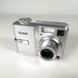 Modern 2005 Kodak EasyShare C633 6.1MP Silver Point & Shoot Digital Camera