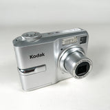 Modern 2005 Kodak EasyShare C633 6.1MP Silver Point & Shoot Digital Camera