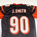 Modern Y2K Reebok Cincinnati Bengals #90 J. Smith NFL Jersey