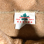 Vintage 90's Quality Goods Canada Fall Leaves Fleece Sweatshirt