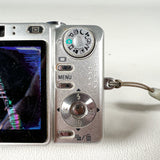 Modern 2006 Sony Cyber-shot 🔴 BROKEN LCD 🔴 DSC-W70 7.2MP Digital Camera