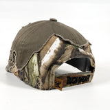 Vintage Y2K Bass Predator Camo Fishing Hat