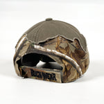 Vintage Y2K Bass Predator Camo Fishing Hat