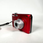 Modern 2012 Nikon Coolpix S205 Red 12MP Digital Camera