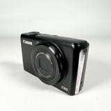 Modern 2009 Canon PowerShot S90 🔴 BROKEN LCD 🔴 10MP Digital Camera