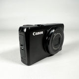 Modern 2009 Canon PowerShot S90 🔴 BROKEN LCD 🔴 10MP Digital Camera