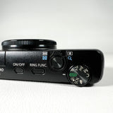 Modern 2009 Canon PowerShot S90 🔴 BROKEN LCD 🔴 10MP Digital Camera