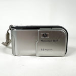 Modern 2007 HP Photosmart E327 5MP Silver Digital Camera