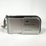 Modern 2007 HP Photosmart E327 5MP Silver Digital Camera