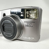 Vintage 1998 Minolta Freedom Zoom 140EX 35mm Film Camera