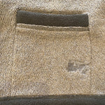 Vintage 80's Fleece Brown Zip Sweater Vest